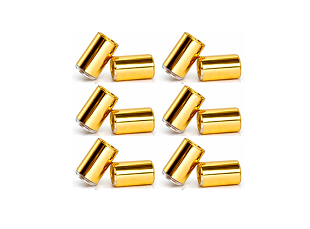 6 Sets Of Gold Drip Covers